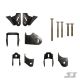 S3 Power Sports Can-Am Maverick X3 Powertrain / Rear Suspension Mount Weld-In Gusset Kit, S3165