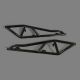 L&W Fabrication 2 Seater Tree Kickers for Polaris RZR XP Turbo